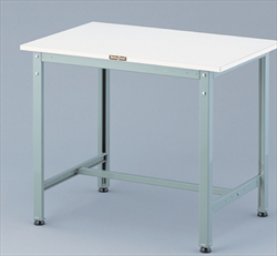 Bàn làm việc (nhựa, màu xanh lá cây, 900 x 750 x 740mm) AS ONE 1-9191-03 AE-0975